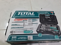 Bộ 44 cái socket (1/4+1/2 inch) & cần 2 chiều THT421441 TOTAL