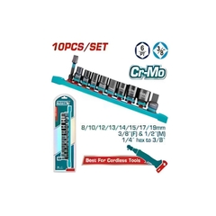 Bộ 10 đầu tuýp 3/8