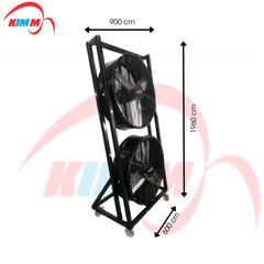 Quạt sàn đôi Tank-3076