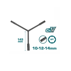 Chìa vặn chữ Y size 10-12-14mm THYWB101214 TOTAL