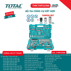 Bộ 156 công cụ kết hợp Total THKTHP21566