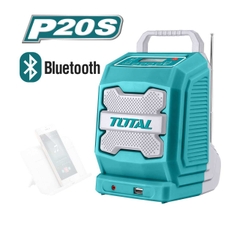 Radio công trường dùng pin 20V TJRLI2001 TOTAL