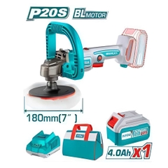 Máy đánh bóng không chổi than dùng pin 20V TAPLI20181 TOTAL