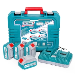 Bộ 4 pin và 1 sạc P20S TFBCLI20244 TOTAL