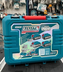 Bộ 4 pin TFBLI2053 và 1 sạc đôi TFCLI2034E dùng pin 20V TFBCLI20245 TOTAL