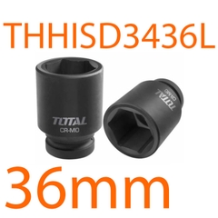 Đầu tuýp tác động 3/4inch 36mm THHISD3436L TOTAL