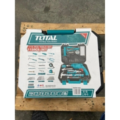 Bộ 115 món bao gồm máy khoan búa TG1061356E THKTHP1152C TOTAL