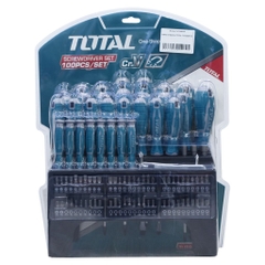Bộ 100 tua vít THT2506100 TOTAL