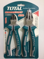 Bộ 2 kềm răng 8 inch và kềm cắt 7 inch THT2K0205 TOTAL