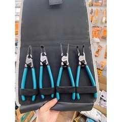 Bộ 4 kềm mở phe 180mm THTJ214042 TOTAL