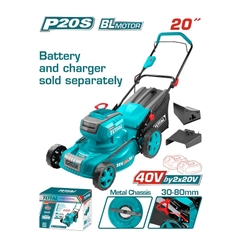 Máy làm vườn 20 inch không chổi than dùng pin 40V (không kèm pin sạc) TLMLI4020 TOTAL