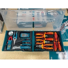 Bộ 16 công cụ thợ điện TOS23063 TOTAL