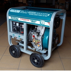 Máy phát điện dùng dầu diesel (kết hợp chức năng máy hàn) 4.6KKW/180 A Total TP446001