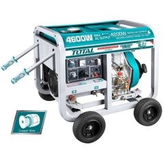 Máy phát điện dùng dầu diesel (kết hợp chức năng máy hàn) 4.6KKW/180 A Total TP446001