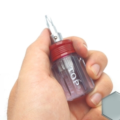 Tua Vít Cán Trong 2 đầu dẹp và bake 6x55mm TOP TSD-0055