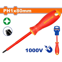 Tua Vít Bake Cách Điện Ph1X80Mm WSD7213 WADFOW