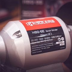 Máy mài điện hai đá để bàn 250W-150mm KYOCERA HBG-6E