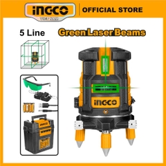Máy Đo Mức Cân Bằng Lazer (Tia Xanh) HLL305205 INGCO