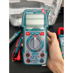 Combo cho thợ điện gồm - Bút thử điện THTS33001 & Đồng hồ vạn năng TMT5310002 & Ampe kìm TMT762002 Total TOS24067