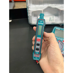 Combo cho thợ điện gồm - Bút thử điện THTS33001 & Đồng hồ vạn năng TMT5310002 & Ampe kìm TMT762002 Total TOS24067