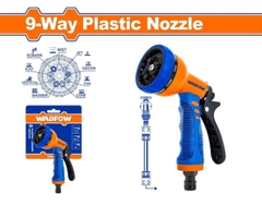Vòi xịt nhựa 9 chế độ WADFOW - WNE9E34