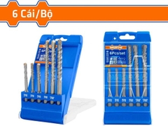 Bộ 6 Mũi Khoan Bê Tông Đuôi Gài WHD6B06 WADFOW