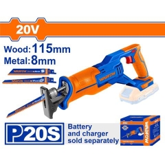 Máy cưa kiếm dùng pin 20V  (không kèm pin và sạc) WADFOW WLR15115