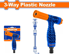 Vòi xịt nhựa 3 chế độ 2 đầu WADFOW - WNE7E34