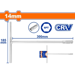 Tay Vặn Chữ T Đầu Lục Giác 14Mm WTH1114 WADFOW