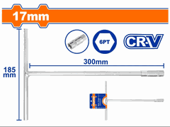 Tay Vặn Chữ T Đầu Lục Giác 17Mm WTH1117 WADFOW