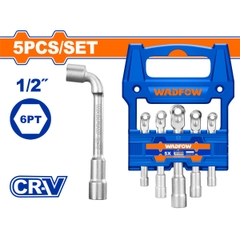 Bộ 5 Đầu Tuýp Tay Vặn Chữ L WTH4205 WADFOW