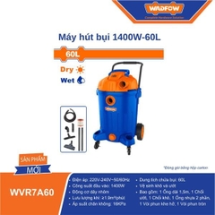 Máy húy bụi 1400W-60L WADFOW WVR7A60