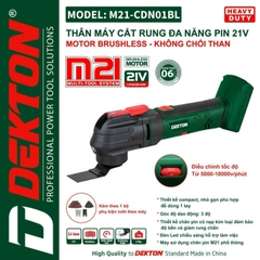 Máy cắt rung pin Dekton M21-CDN01BL