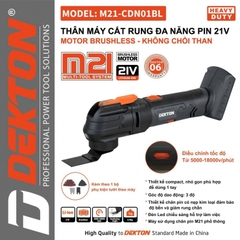 Máy cắt rung pin Dekton M21-CDN01BL