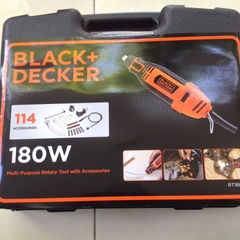 Máy mài chạm khắc dùng điện 180W Black+Decker RT18KA-B1