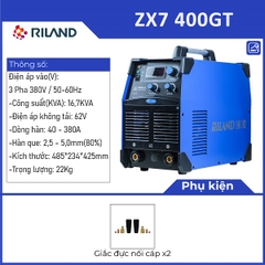 MÁY HÀN RILAND ZX7 400GT