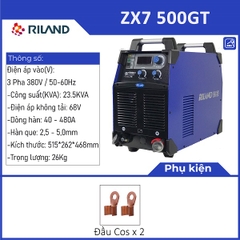MÁY HÀN RILAND ZX7 500GT