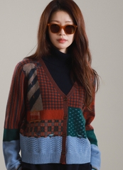 Áo khoác len nữ hàng hiệu 120369