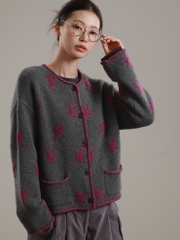 Áo khoác len nữ hàng hiệu 120372