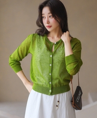 Áo khoác cardigan Hàn Quốc 081208