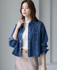 Áo khoác jean Hàn Quốc 081210