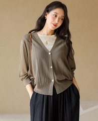 Áo khoác cardigan Hàn Quốc 081211