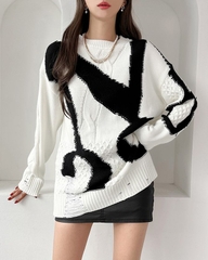 Áo len nữ Hàn Quốc 121706