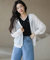 Áo len cardigan Hàn Quốc 081818