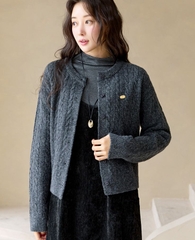 Áo khoác len Hàn Quốc 091317