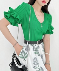 Áo thun len Hàn Quốc 061423