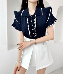 Áo thun len Hàn Quốc 072825