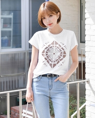 Áo thun nữ Hàn Quốc 042803