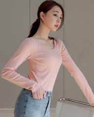 Áo thun nữ Hàn Quốc 111037 (1+1)