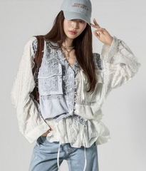 Sơ mi nữ Hàn Quốc 031019